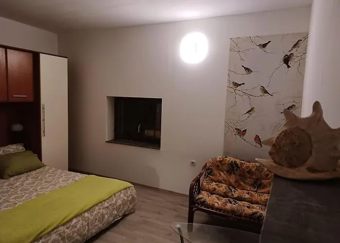 Dalmatia Rustica Comfortable One Bedroom+fireplace